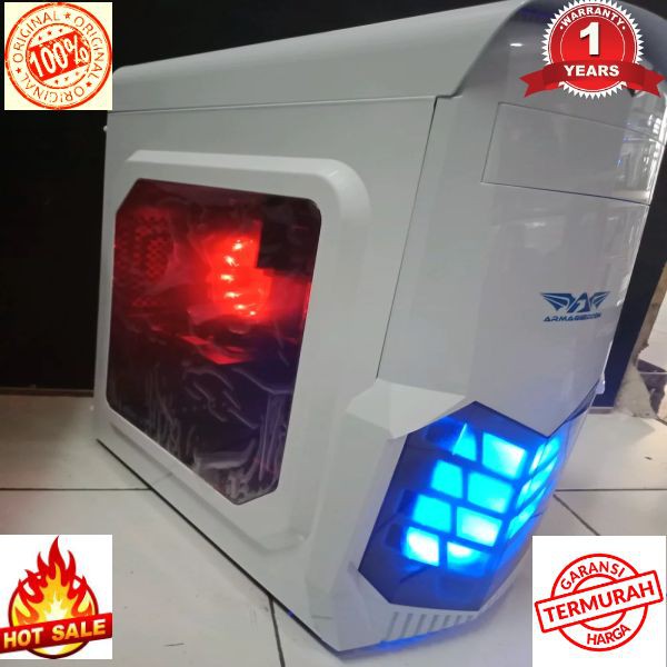 Terlaris PC GAMING RYZEN 3 2200G DDR4 8GB HDD 500GB