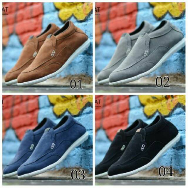 sepatu pantofel kerja kantoran slip on moccasin kulit sepatu pantofel kerja kantoran slip on moccasin kulit
