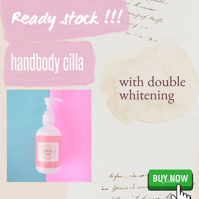 Handbody Cilla HB Cilla (Kemasan Baru)