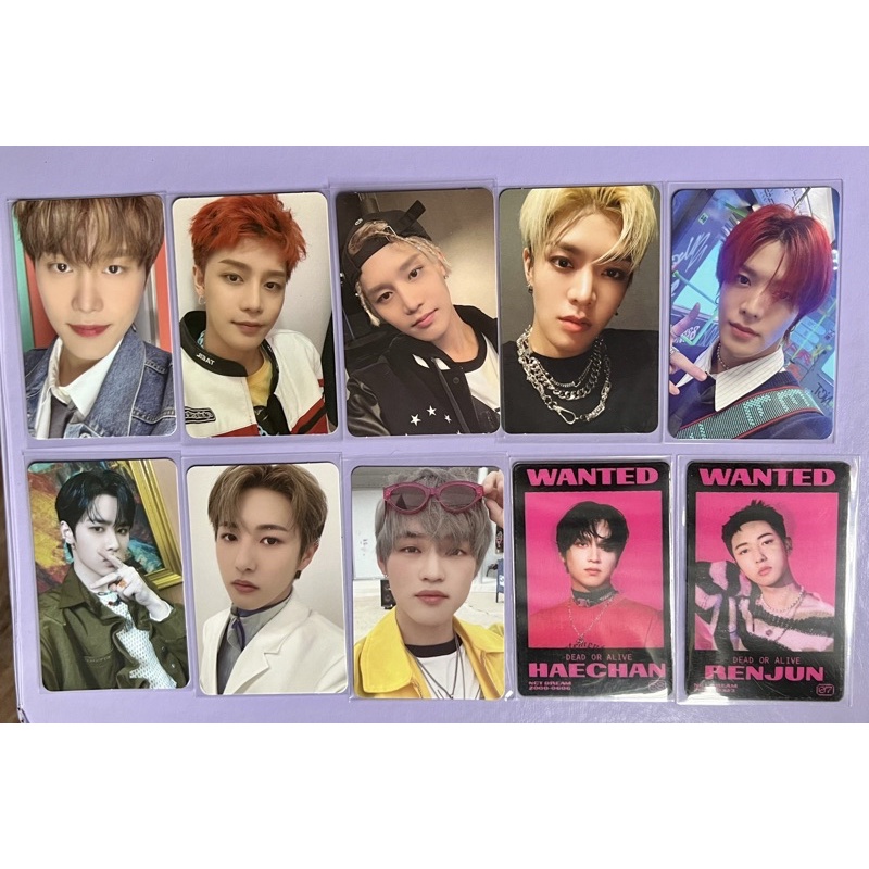 NCT 127 Dream 2020 Photocard Id card ac Lenti official
