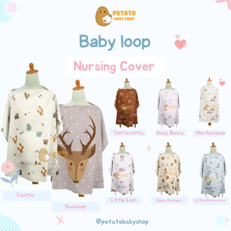 Nursing Apron Baby Loop - Nursing Cover menyusui Babyloop