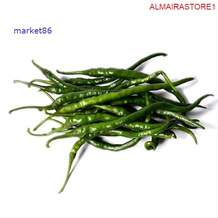 

Sayuran Segar Sayur FRESH Cabe / Cabai Hijau Keriting 250 Gram - WFB .