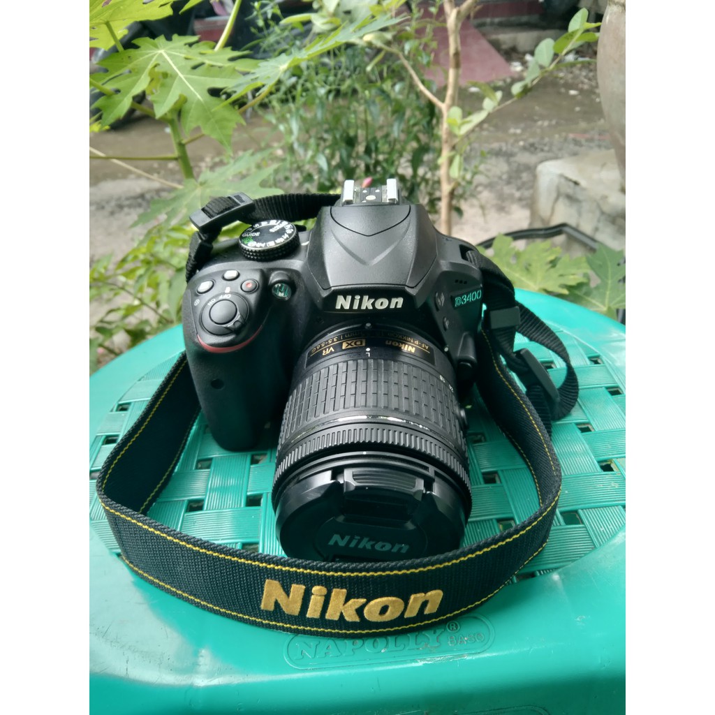 KAMERA DSLR NIKON D3400 KIT AF-P 18-55mm VR SECOND MULUSSS