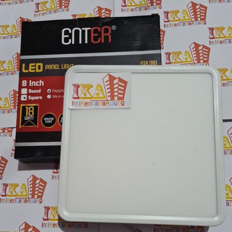 led panel 18watt 8inch kotak outbow lampu led panel 18watt