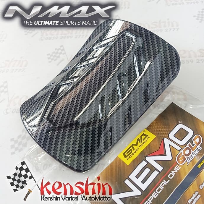 Cover Tutup Tangki Bensin nmax 2020 Carbon ALL NEW NMAX 2020