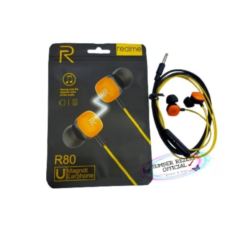 HANDSFREE EARPHONE REALME R80 Realme buds 2 Feel The Real Bass