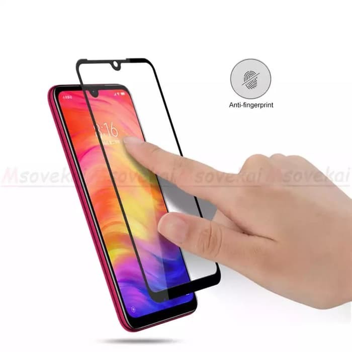 TEMPERED GLASS XIAOMI REDMI NOTE 7 - Full Cover 9D