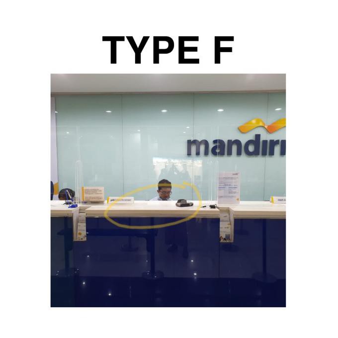 

DISKON Akrilik Pembatas Meja Custom (TYPE F) - 3MM, 115x70cm