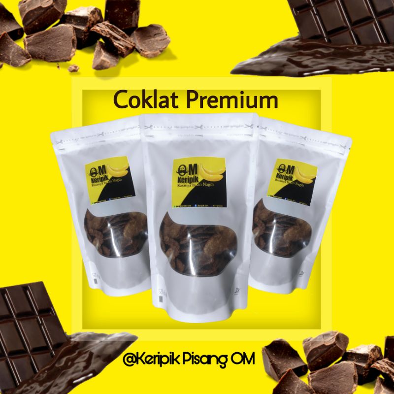 

keripik pisang Rasa coklat