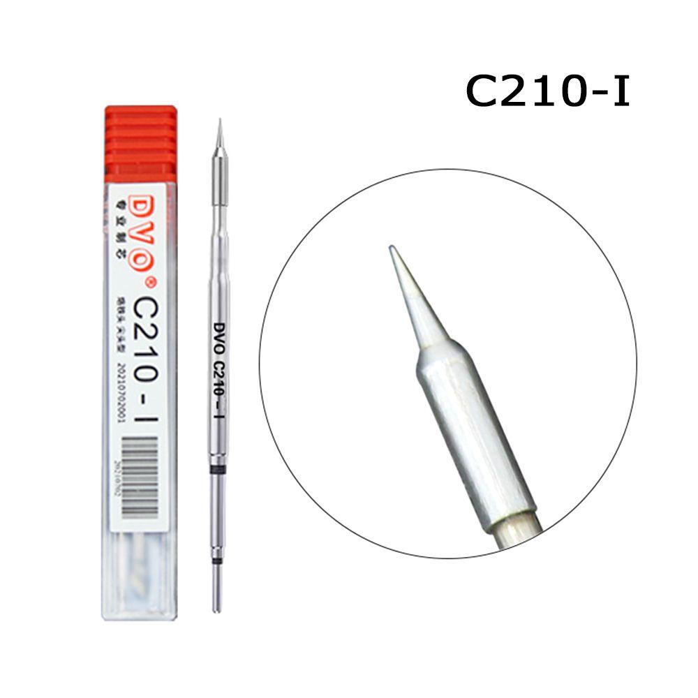 Suyo C210 Solder Listrik Iron Tips Kepala Bebas Timah C210-I K SI C210 Series Alat Las