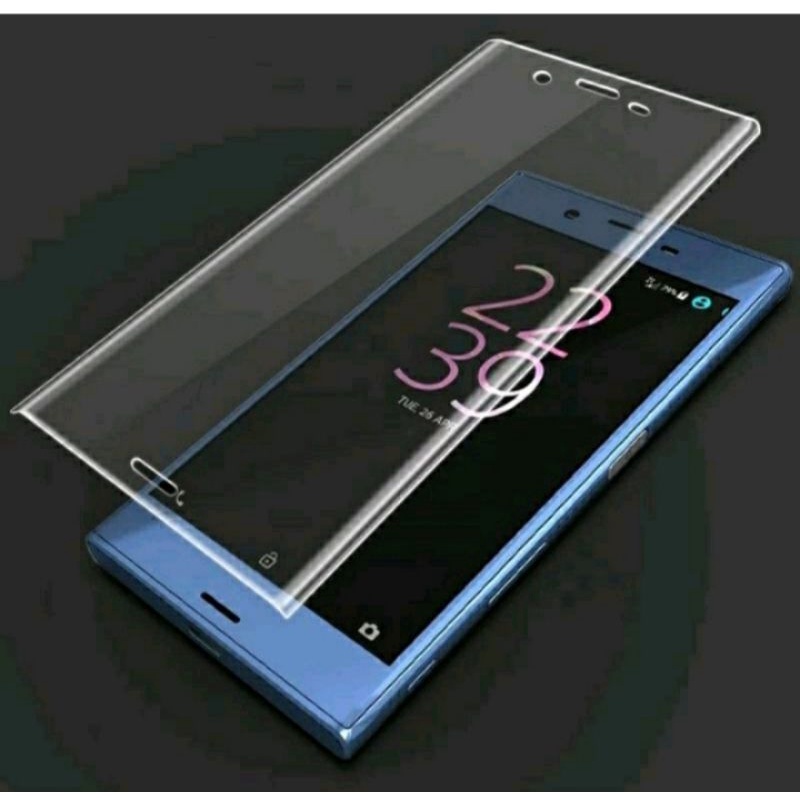 Tempered Glass Full Lengkung Sony Xperia 1,Xperia 5,Xperia 8,Xz3,Xz2,Xz2 Premium Softbank Docomo Global