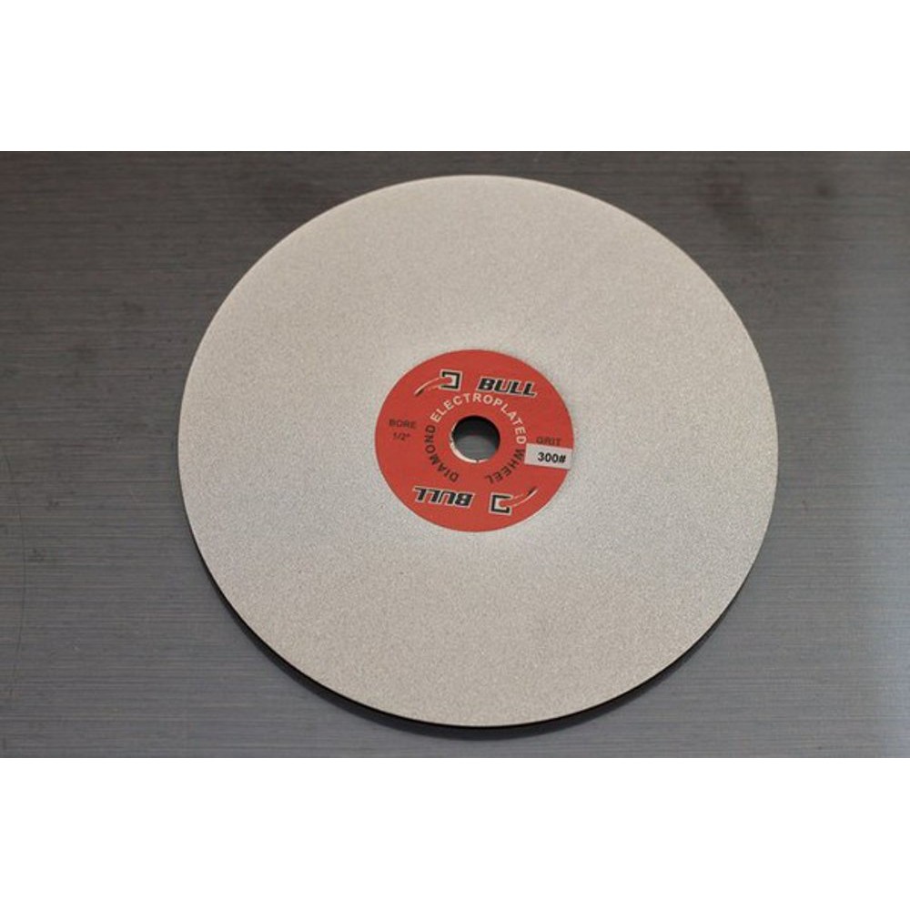 PIRINGAN DIAMOND LAP / DISC UNTUK POLES / ASAH BATU PERMATA 8 INCH #300