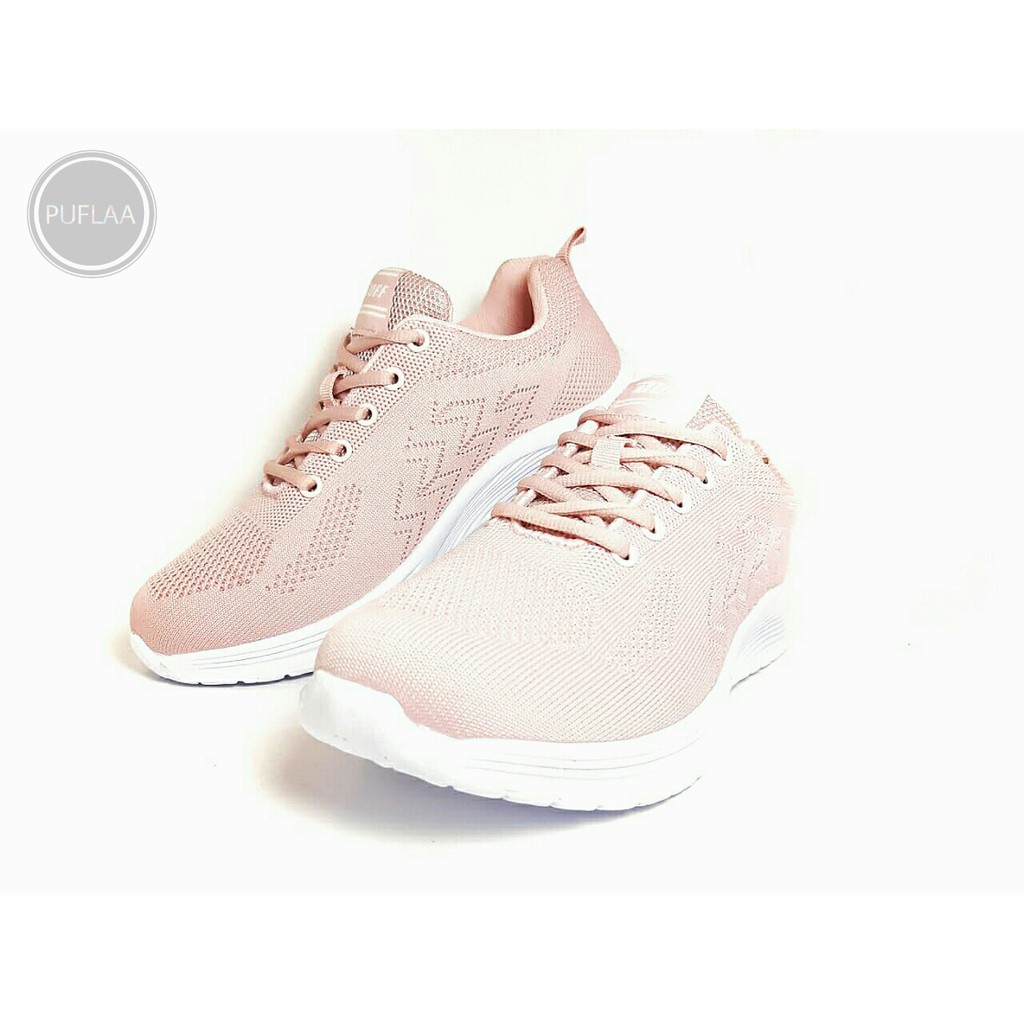 Sepatu Wanita Sneakers Murah DUFF TATUN Rose Size 37