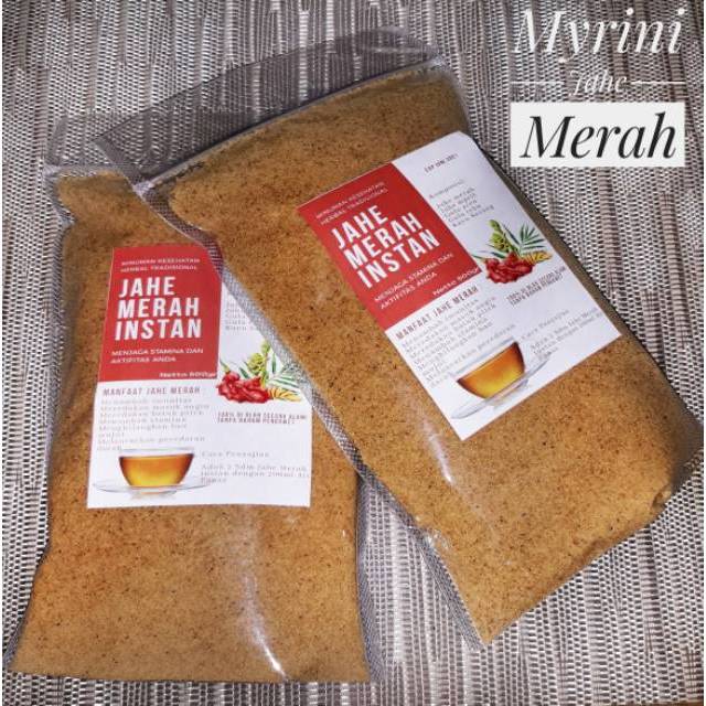 

SERBUK JAHE MERAH INSTANT