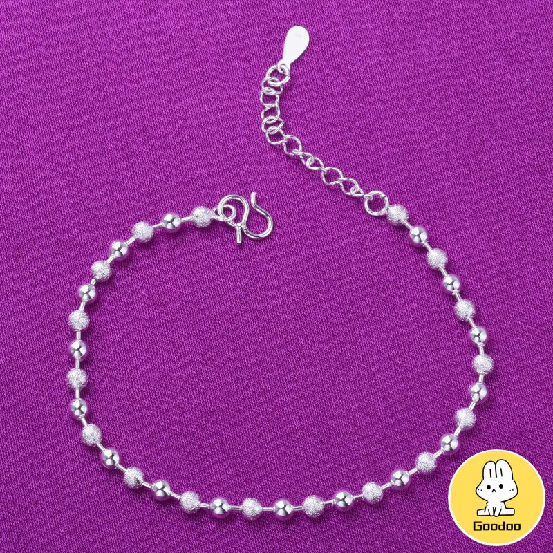 Gelang Rantai Bahan 925 Silver Untuk Wanita -Doo