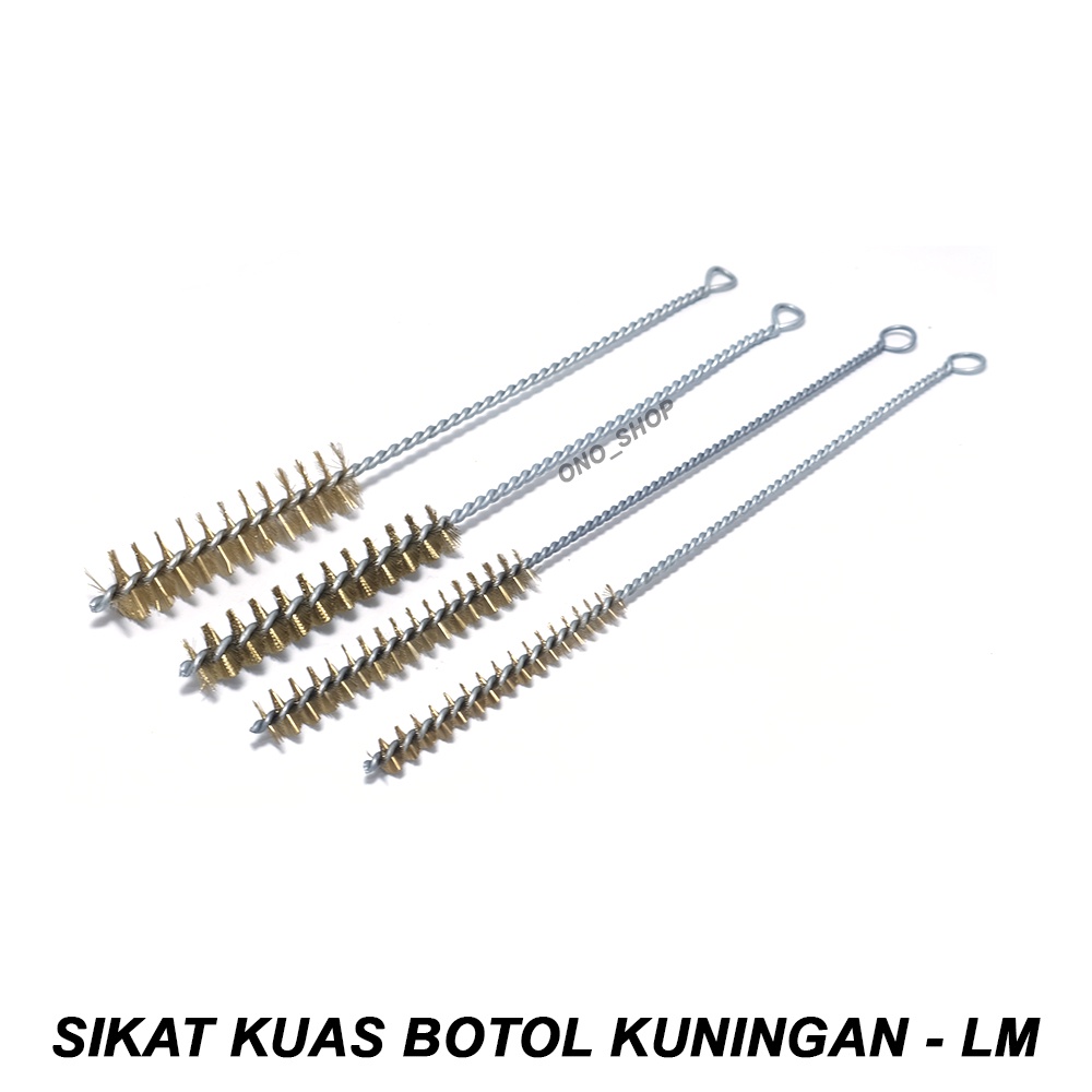 Sikat Kuas Botol Kuningan - LM
