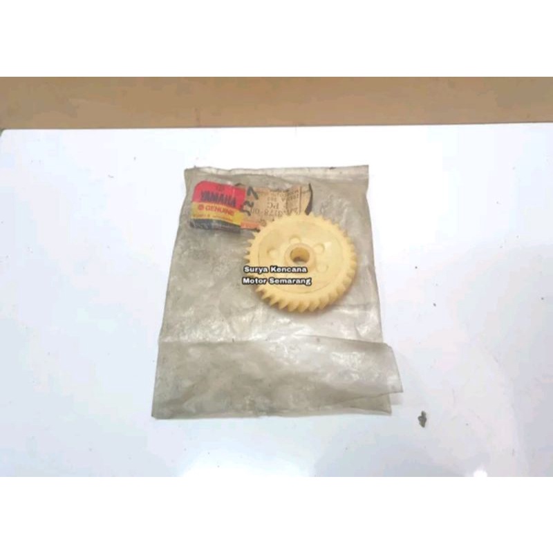 Gigi gear ger gir pompa oli pom olipom Yamaha L2G asli original stok lama