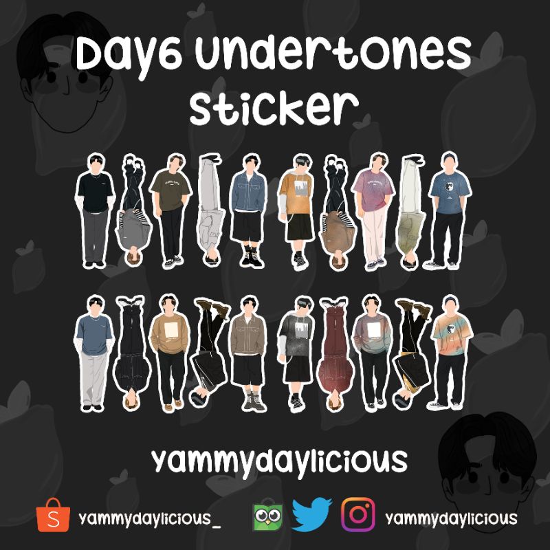 Day6 Undertones Sticker