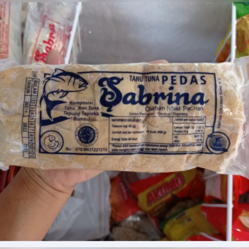 Jual Tahu Tuna Pedas Sabrina Pacitan Tahu Bakso Tuna Shopee Indonesia