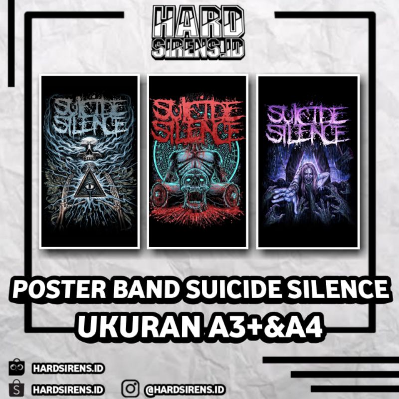 Poster Suicide Silence Poster band Suicide Silence Poster metal Poster band metal Poster band deathc