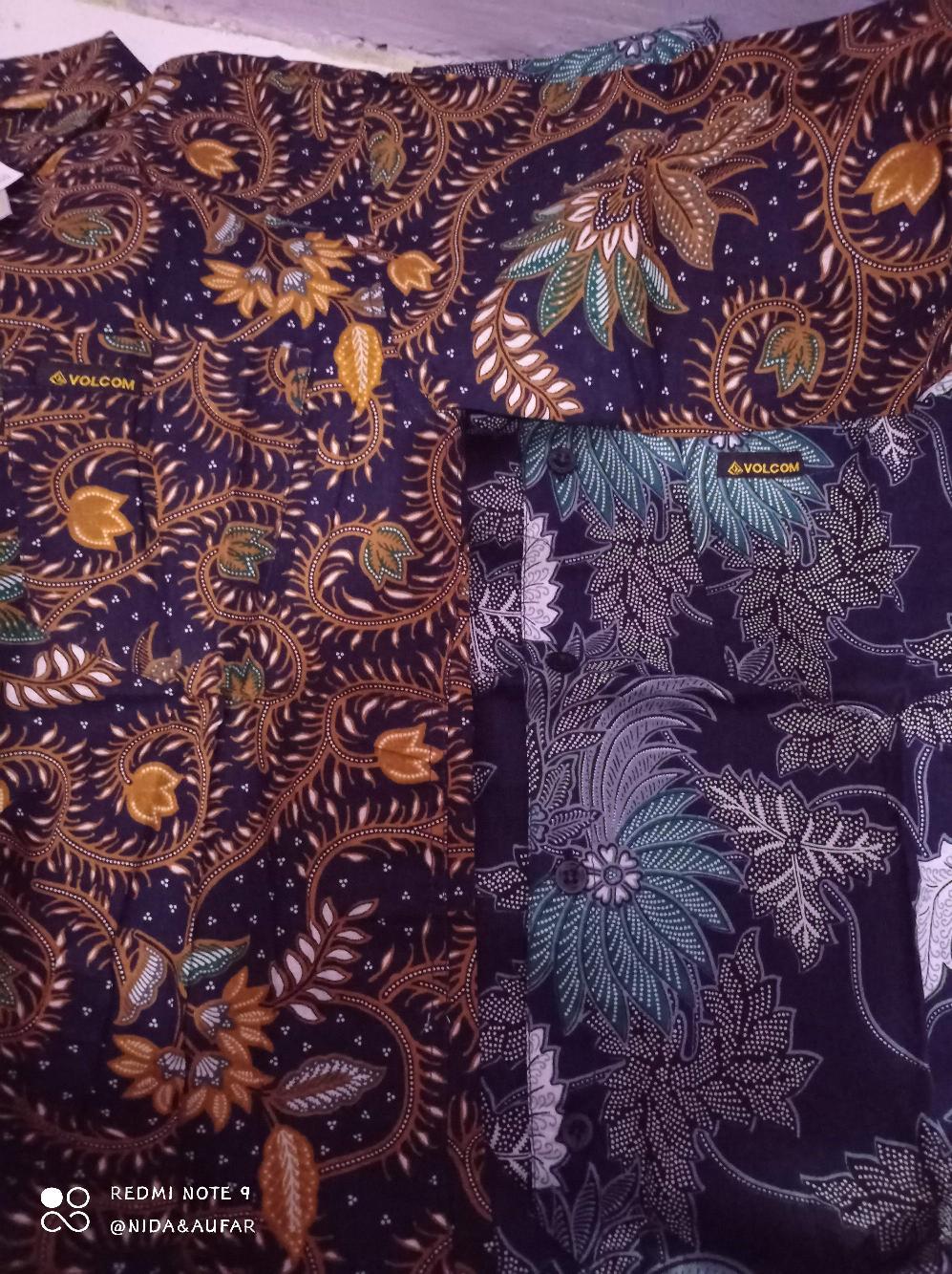 Kemeja Batik Pria Lengan Panjang Premium Bahan 40s Kemeja Dewasa