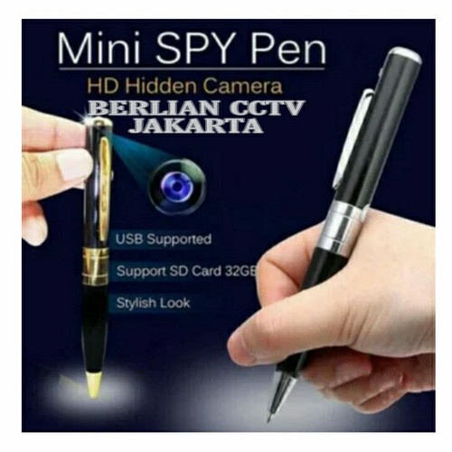 SPY CAM HIDDEN PEN CCTV PULPEN CAMERA VIDEO RECORDER / CCTV PENGINTAI