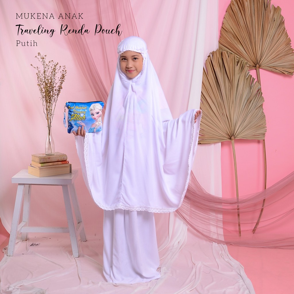 PUSAT MUKENA TASIK - MUKENA ANAK RENDA POUCH