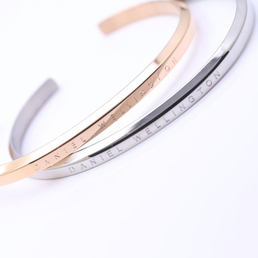 BEST Gelang Wanita DW WD Stainlees Steel Elegan Kualitas Premium CD25 ....