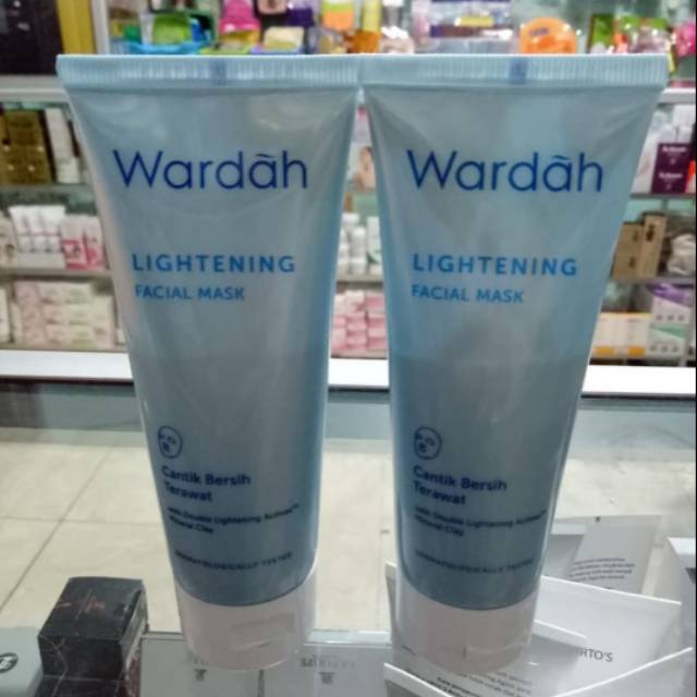 Wardah lightening facial mask