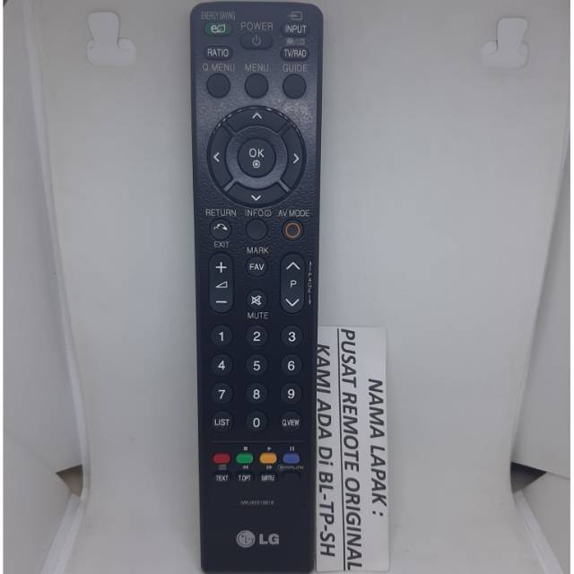 REMOTE REMOT TV LG LED LCD MONITOR MKJ SERIES ORIGINAL ASLI