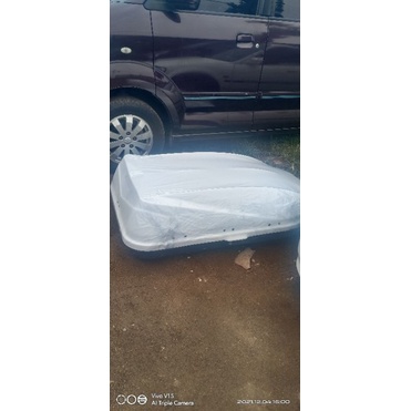 roof box mobil merk auto box ukuran 360 liter+packing kayu