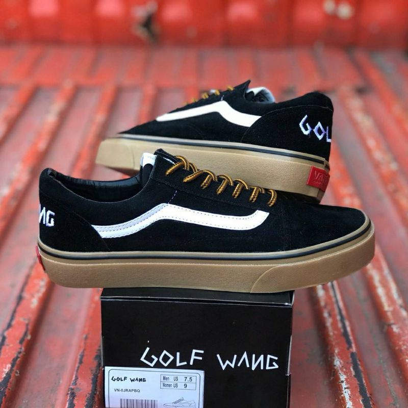 BEST PRODUCT - Sepatu Sneakers Casual Pria Vans Golf Wang Waffle DT