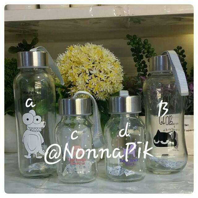 BOTOL MINUM KACA / Portable Glass Bottle