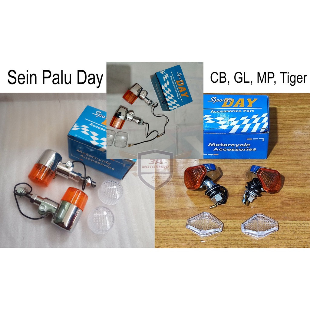 Lampu sen reteng model palu CB GL MP TIGER merk crime day