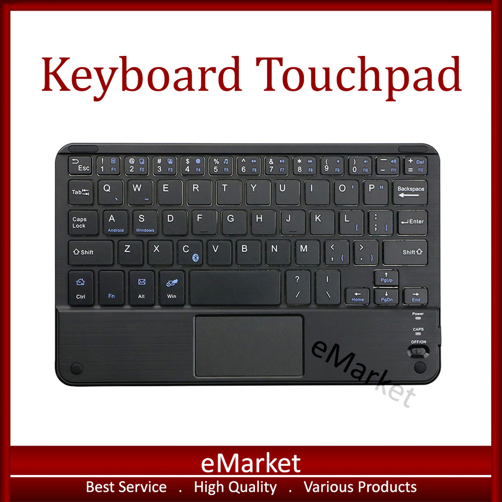 Keyboard Touchpad Wireless Bluetooth / Mouse Touchpad
