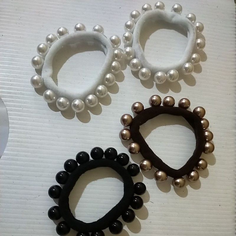 JKSN_ASEMKA22 - Kuncir Rambut Korea Mutiara Full Terhits-1