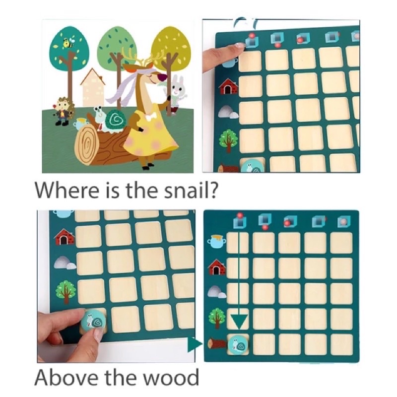 cogntive orientation logic game topologix mainan pengenalan posisi children recognition direction