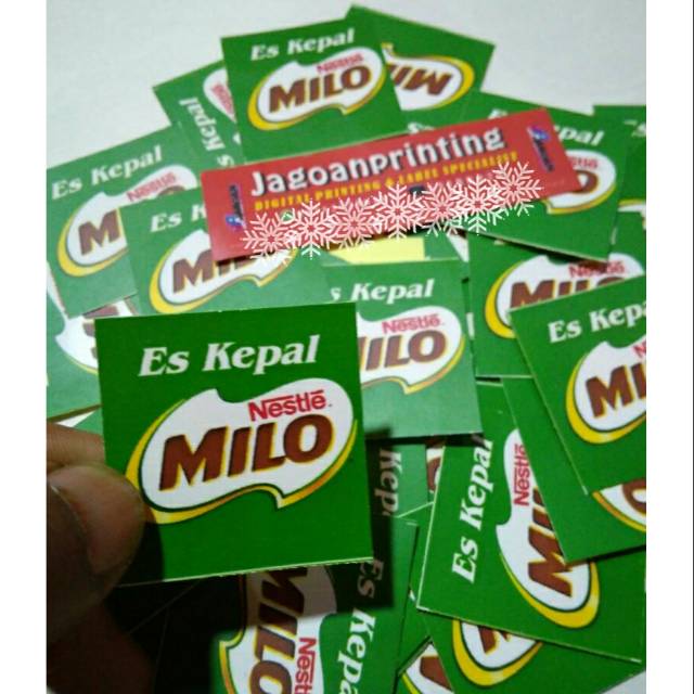 

STIKER LABEL ES KEPAL MILO DAHSYAT