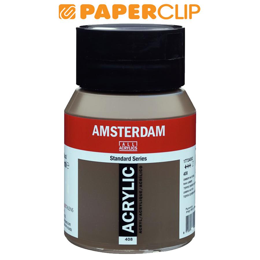 

CAT ACRYLIC AMSTERDAM 17724082AAC 500ML S1 RAW UMBER