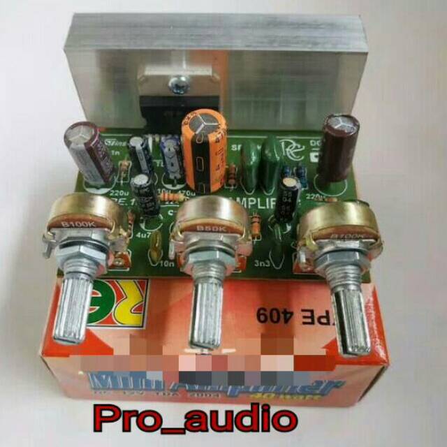 Kit Power Amplifier tda2004 mono