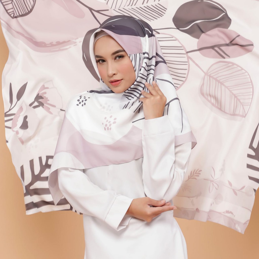 KERUDUNG SEGI EMPAT PRINTING MOTIF JILBAB SEGIEMPAT HIJAB SEGIEMPAT SCARF HANASTA