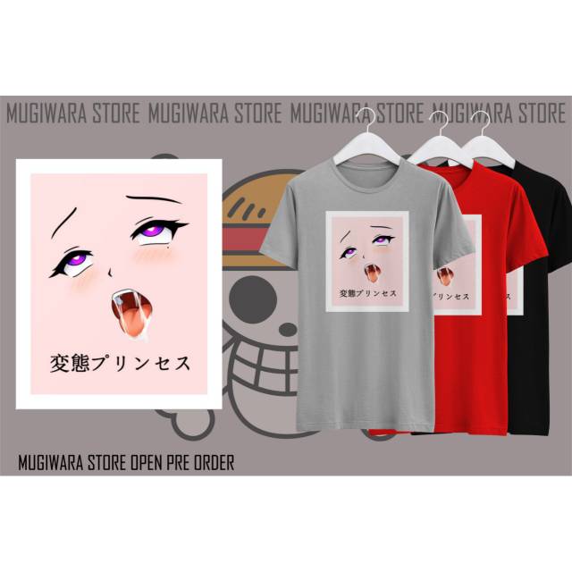 AHEGAO ANIME T-SHIRT