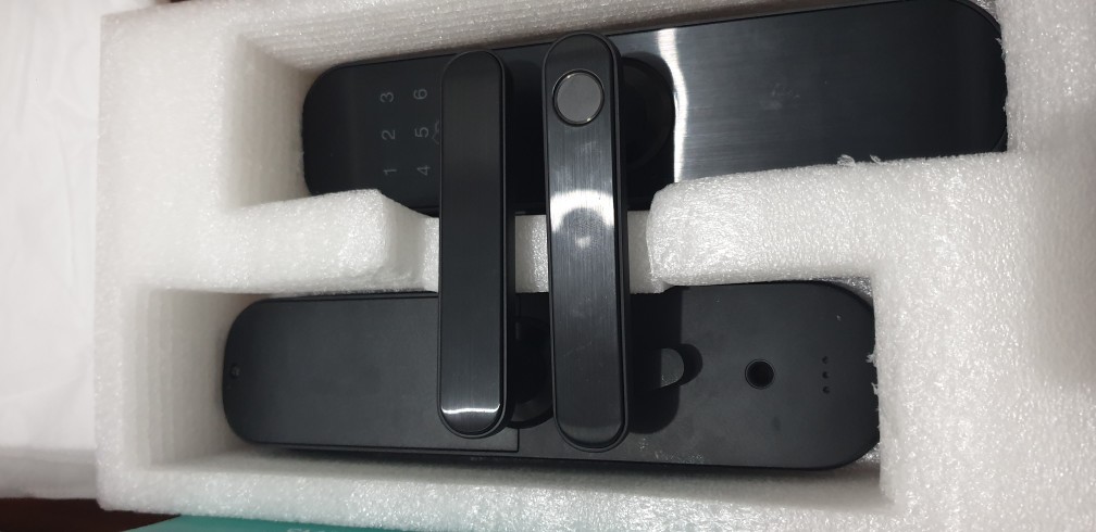 Bardi Smart Home Door Lock Handle Rfid-fingerprint Waterproof