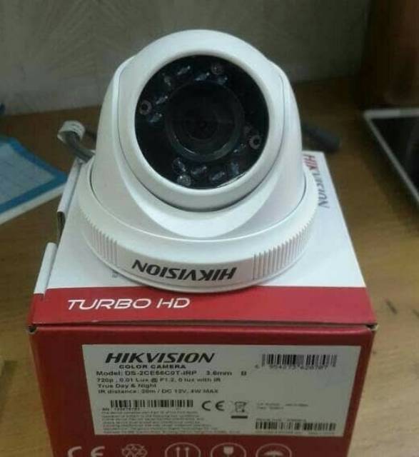 PAKET CCTV HIKVISION 4CH 2KAMERA 2MP 1080P FULL HD