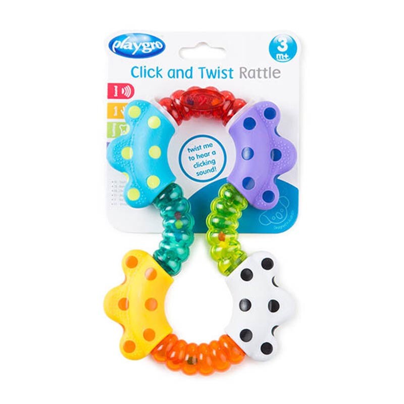 Playgro Click and Twist Rattle