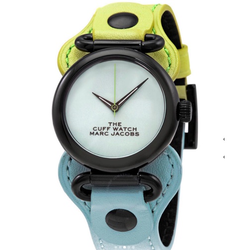 Jam Tangan Wanita Marc Jacobs The Cuff Quartz White Dial Ladies Watch MJ0120179291