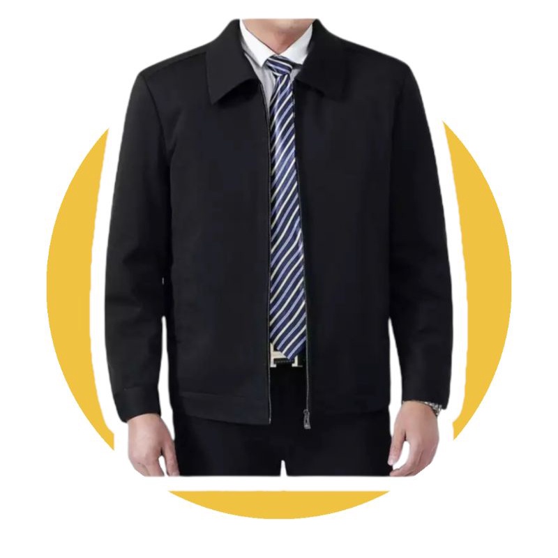 JAS JAKET FORMAL KERJA KULIAH | JAKET RESMI PRIA - Hitam Jaket SBY Hitam | Jaket Formal Hitam