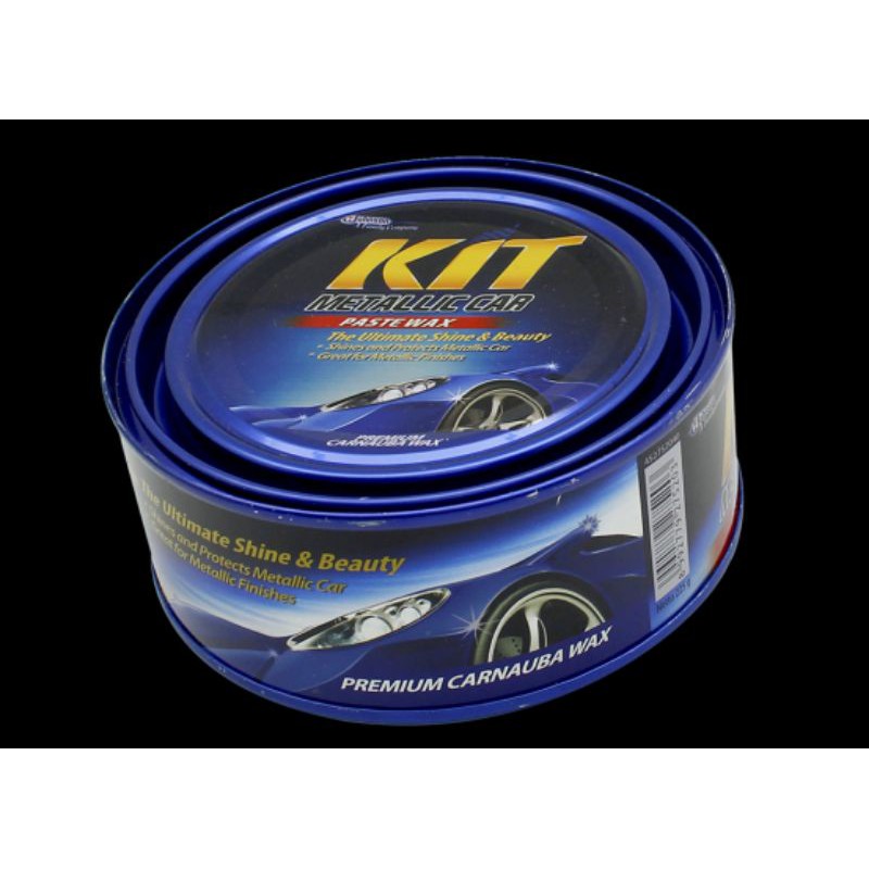 Kit Paste Wax Metallic Car Biru Pengkilap Bodi Poles Body Mobil Metalik 225 Gr Murah