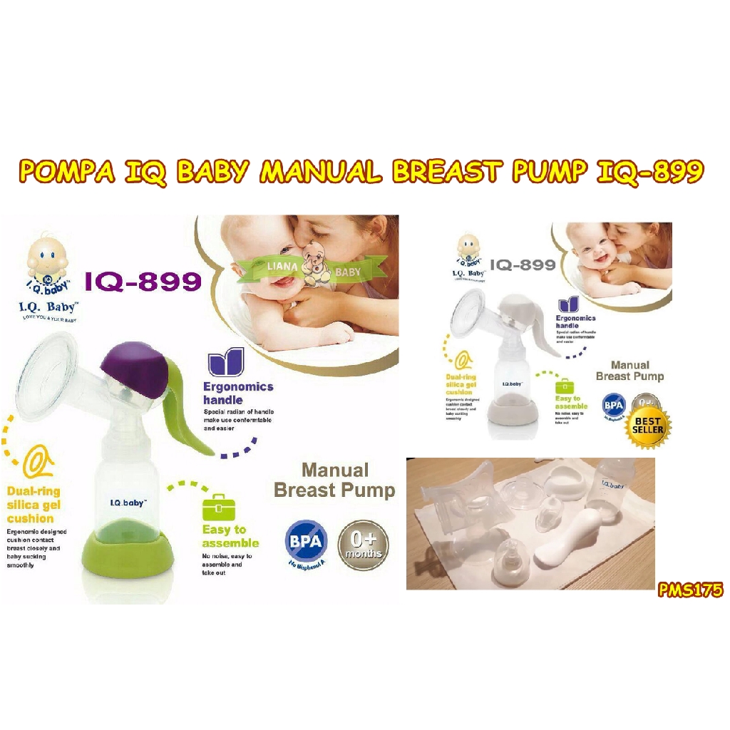 PMS175 POMPA ASI MANUAL I.Q. BABY MANUAL BREAST PUMP IQ-899 TERMURAH