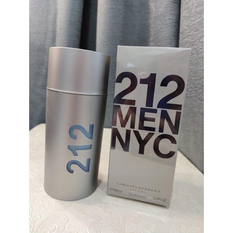 Jual PARFUME - 212 MEN NYC 100ml (TUTUP MAGNET) | Shopee Indonesia